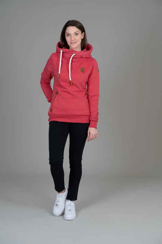 Artemis Flame Red Hoodie
