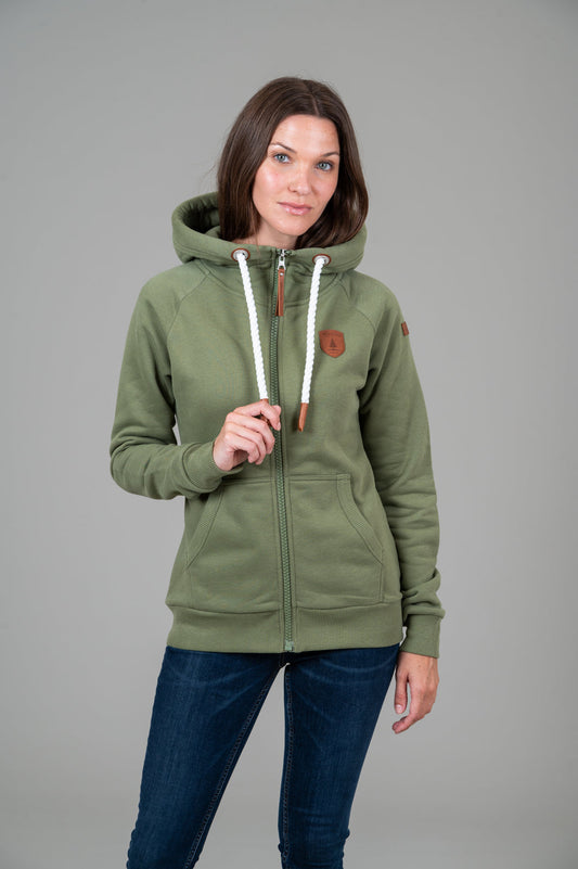 Hera Lichen Full-Zip Hoodie
