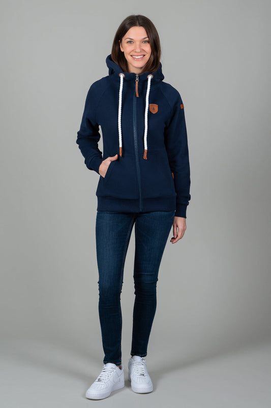 Hera Oxford Blue Full-Zip Hoodie