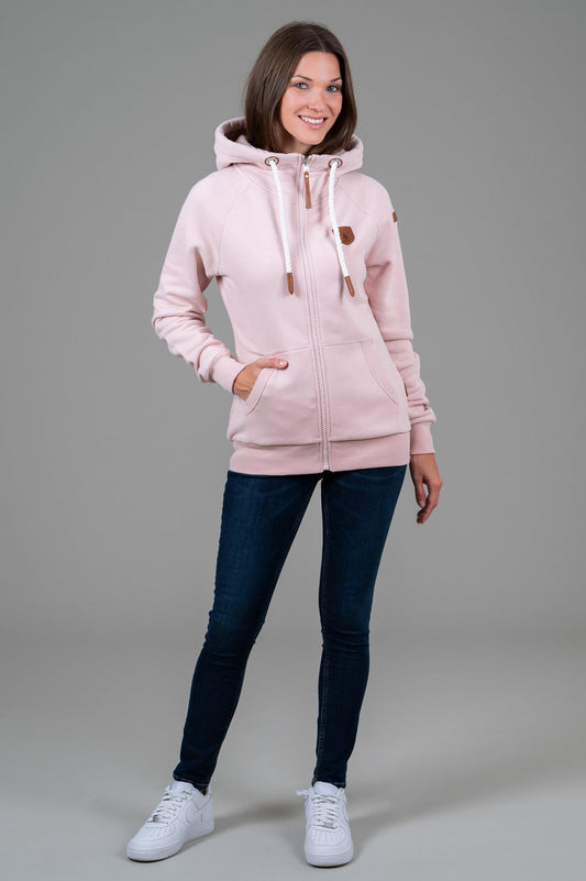 Hera Sepia Rose Full-Zip Hoodie